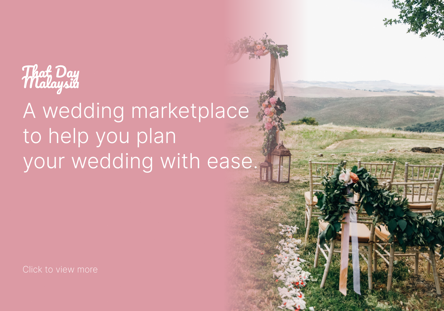 That Day Malaysia — Wedding Marketplace Platform