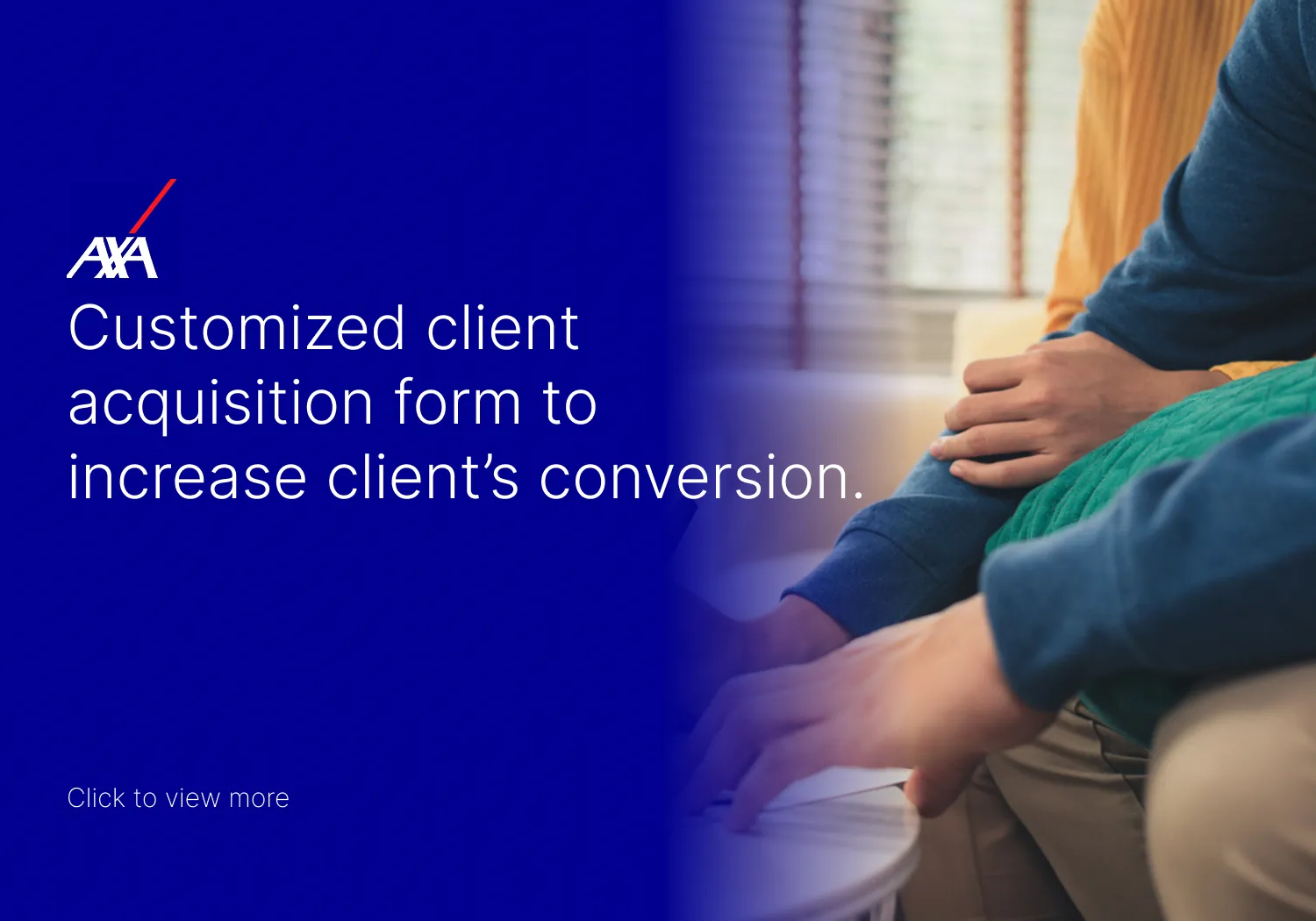 AXA — Customised Client-Acquisition Form