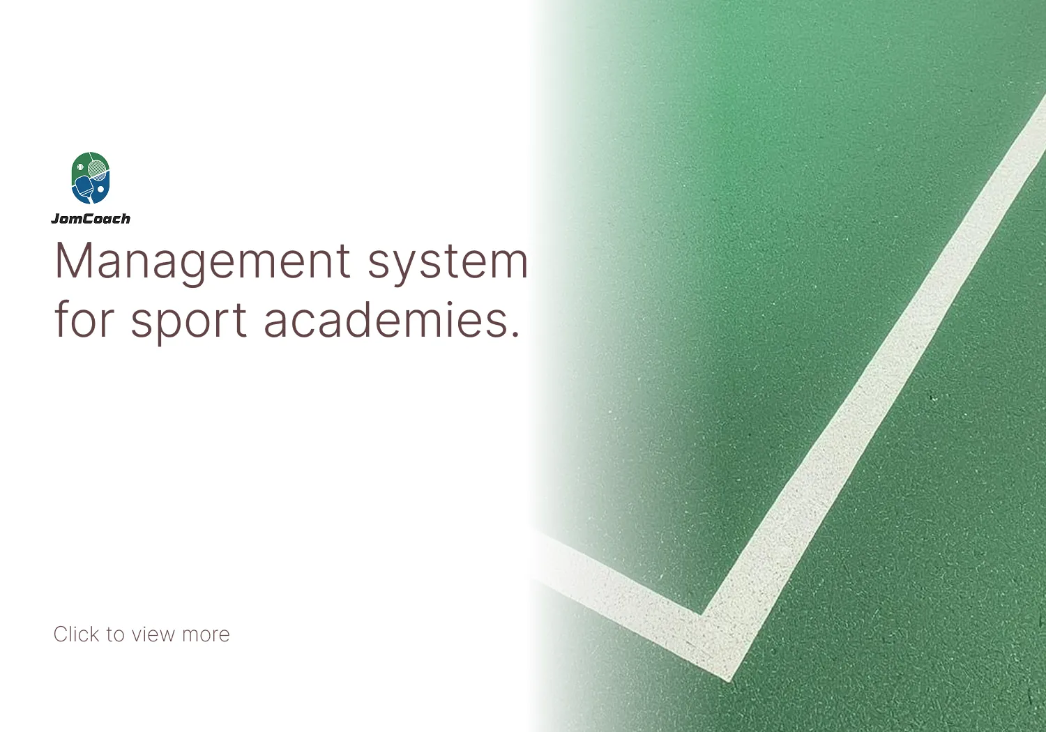 JomCoach — Sport-Academy Management System