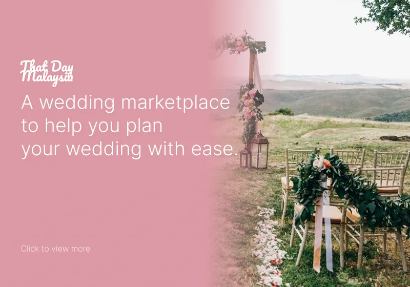 That Day Malaysia Wedding Marketplace Platform