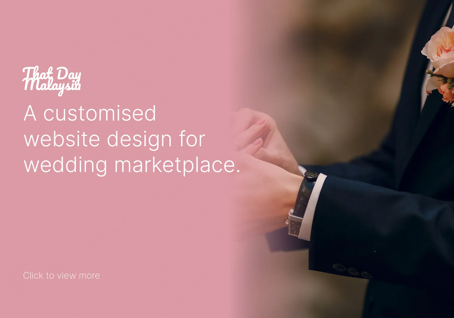 That Day Malaysia — Wedding Marketplace Website